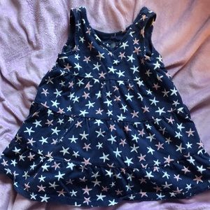 Patriotic starfish dress Baby Gap